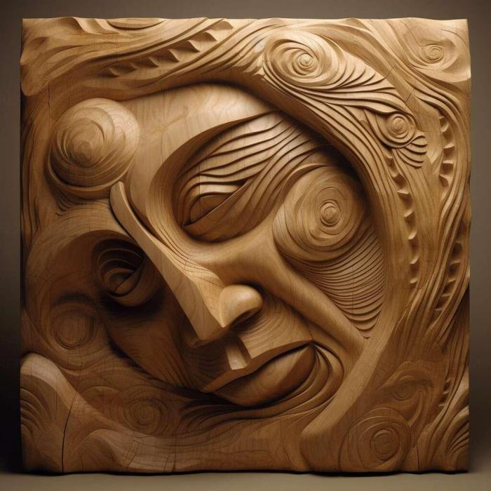 نموذج ثلاثي الأبعاد لآلة CNC 3D Art 